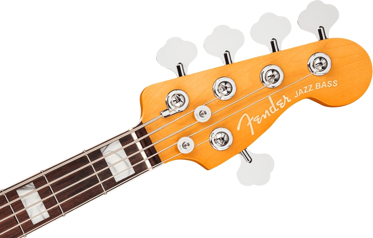 Fender American Ultra Jazz Bass V Rosewood Fingerboard Mocha Burst