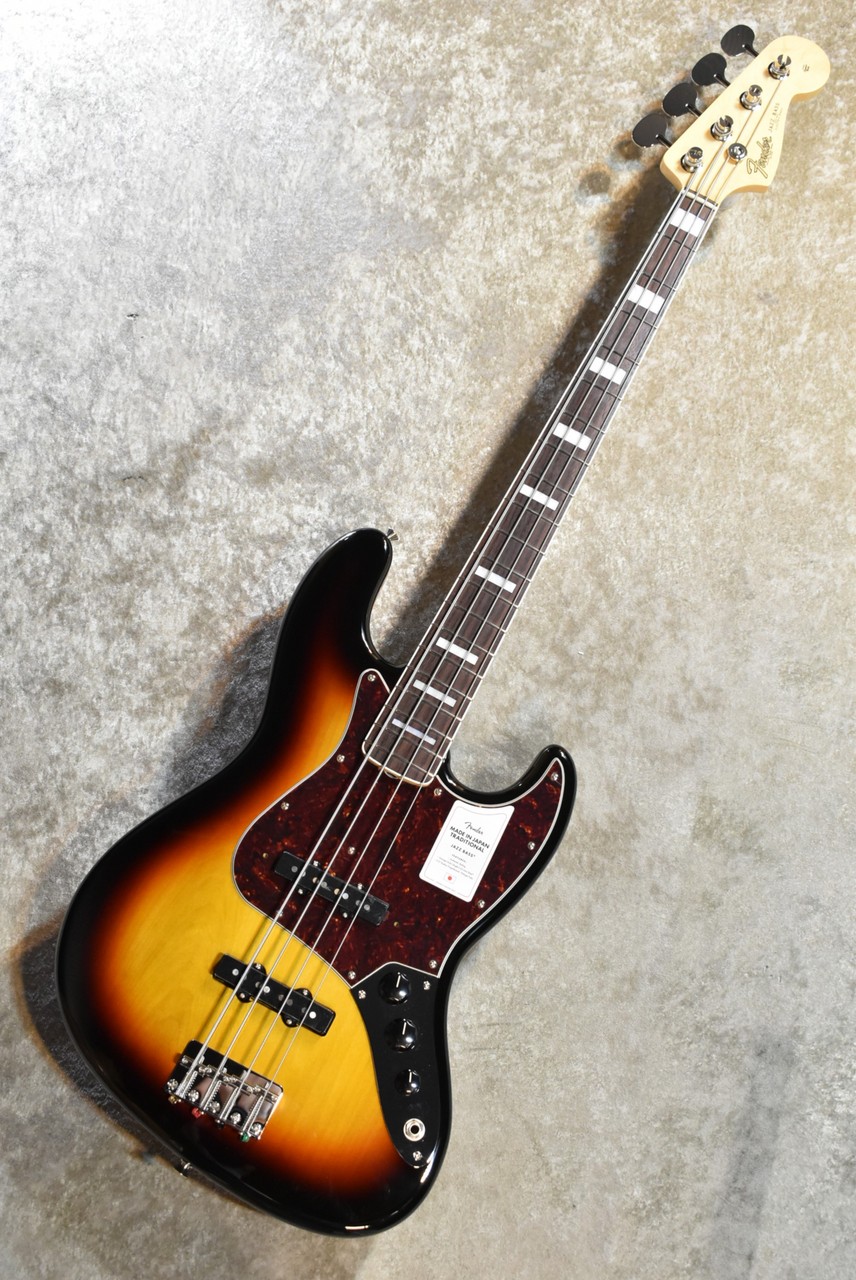 FENDERVintera '60s Jazz Bass サンバースト Fender Made in Japan 【入荷待ち、ご予約受付中】 Traditional