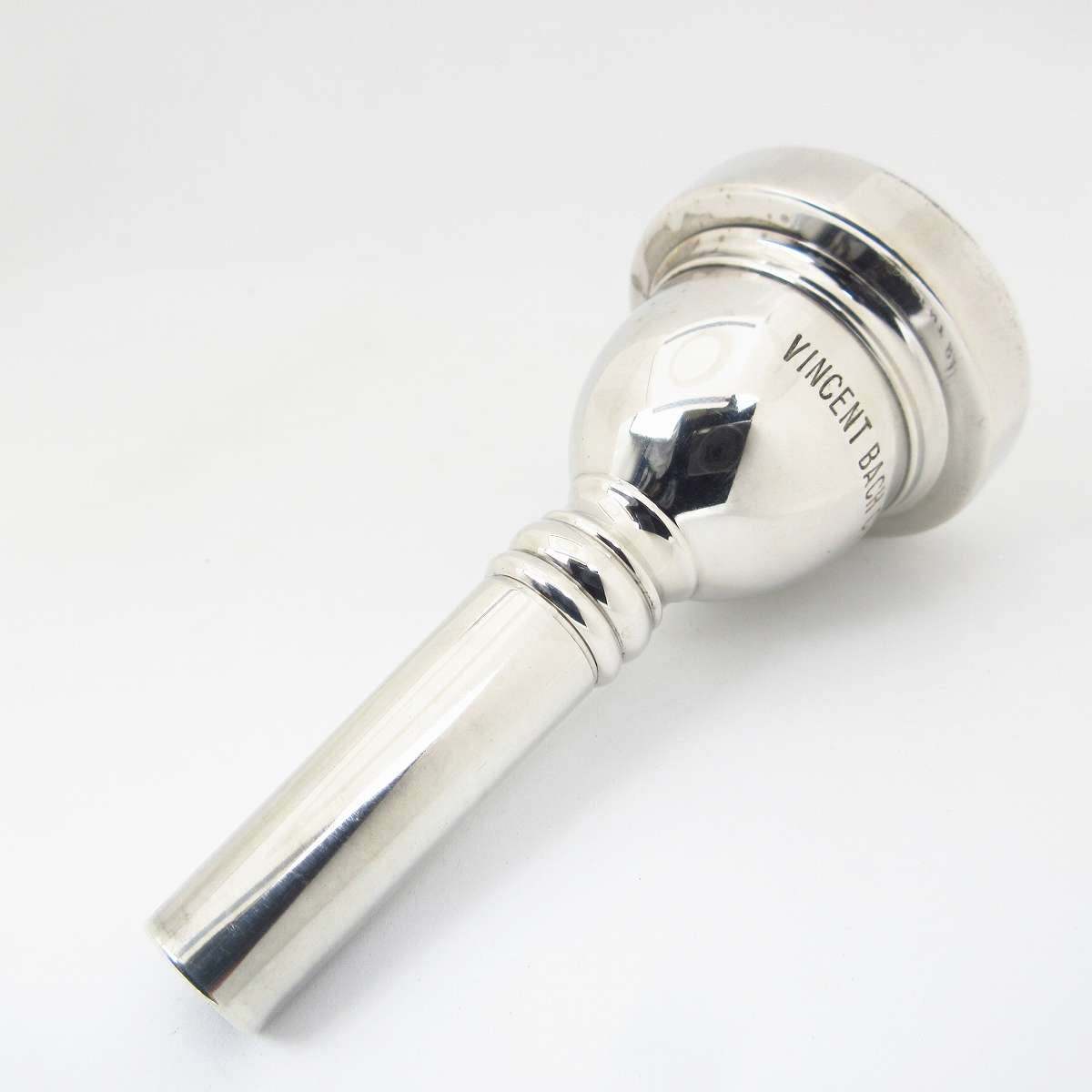Bach corp. 6 1/2AL 旧刻印細管マウスピース　箱無し注意 Bach トロンボーン用マウスピース CORP. 6-1/2AL 細管 【横浜店