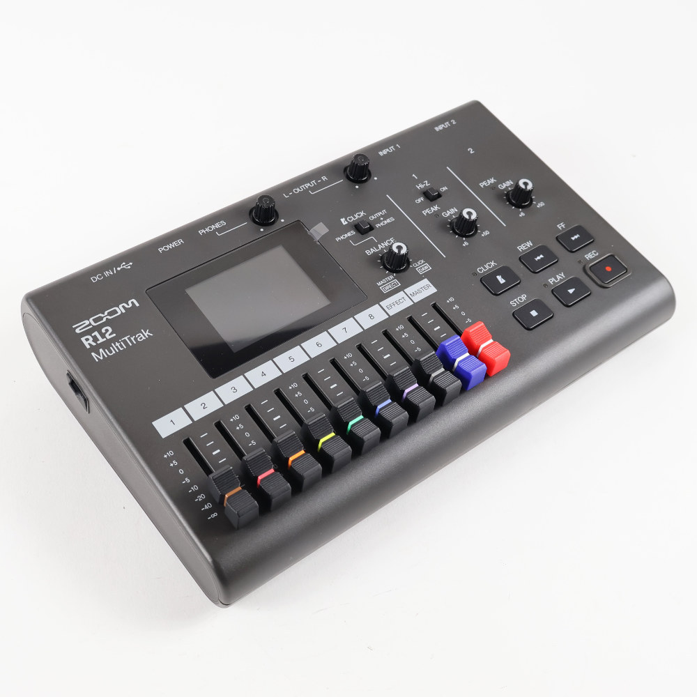 ZOOM 【中古】 ZOOM R12 マルチトラックレコーダー タッチ操作対応 8