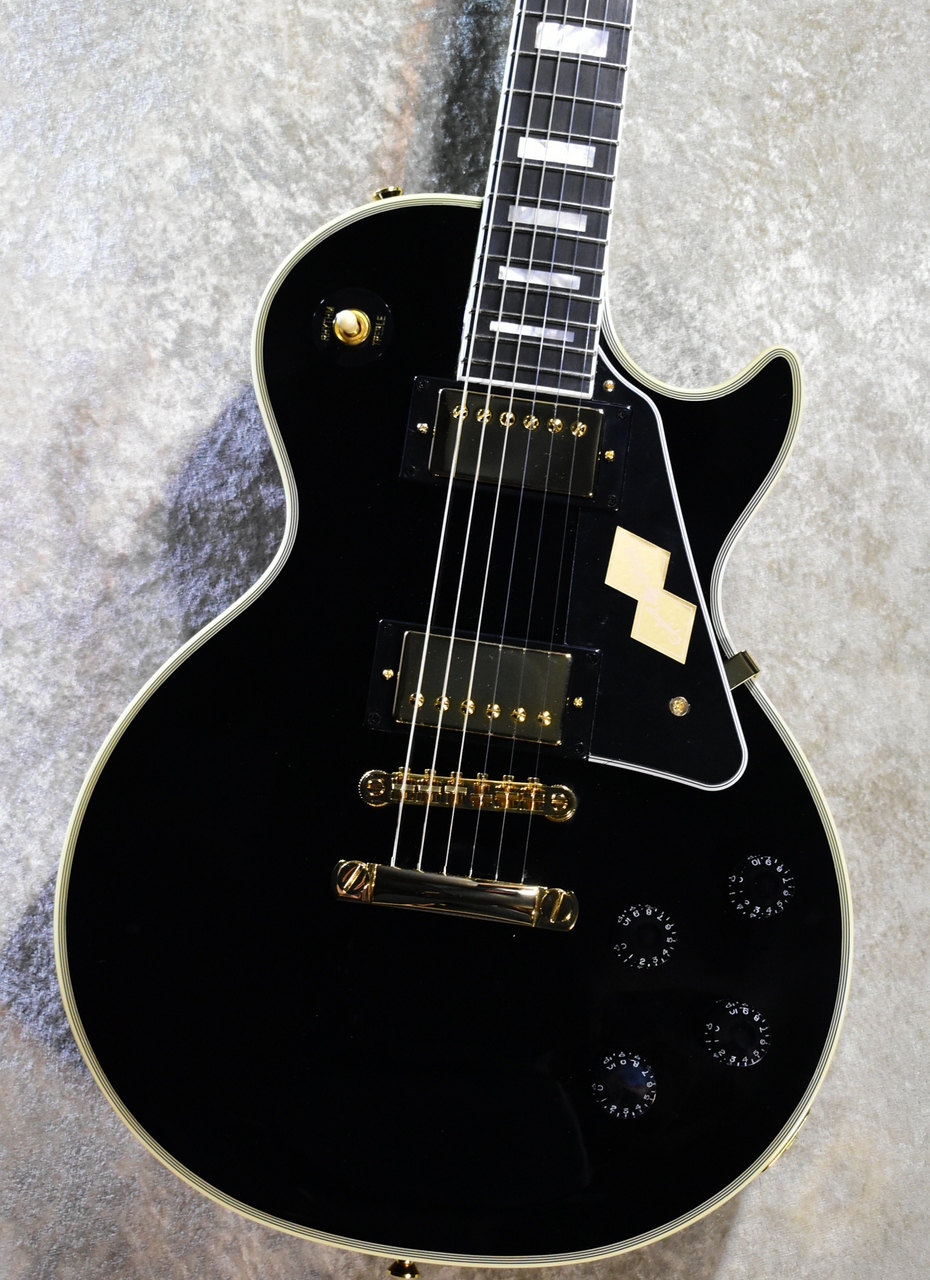 【美品】Epiphone IGC Les Paul Custom Ebony Epiphone IGC Les Paul Custom Ebony #25111525040【軽量3.83kg