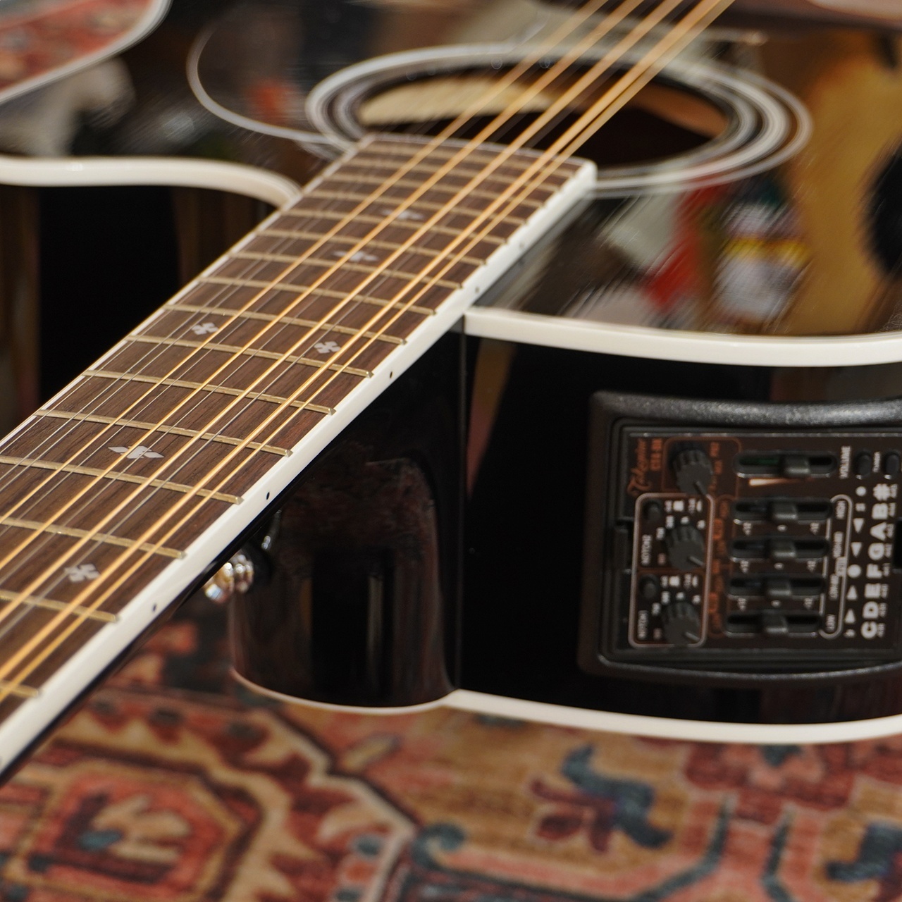 Takamine EF381SC BL 【12弦】【海外輸出仕様モデル】【日本製