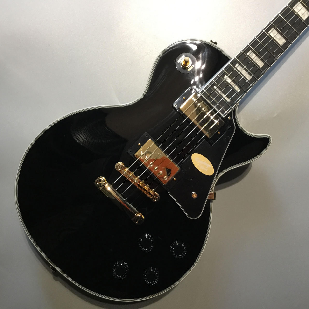 Epiphone Les Paul Custom Ebony エレキギターレスポールカスタム 黒（新品/送料無料）【楽器検索デジマート】