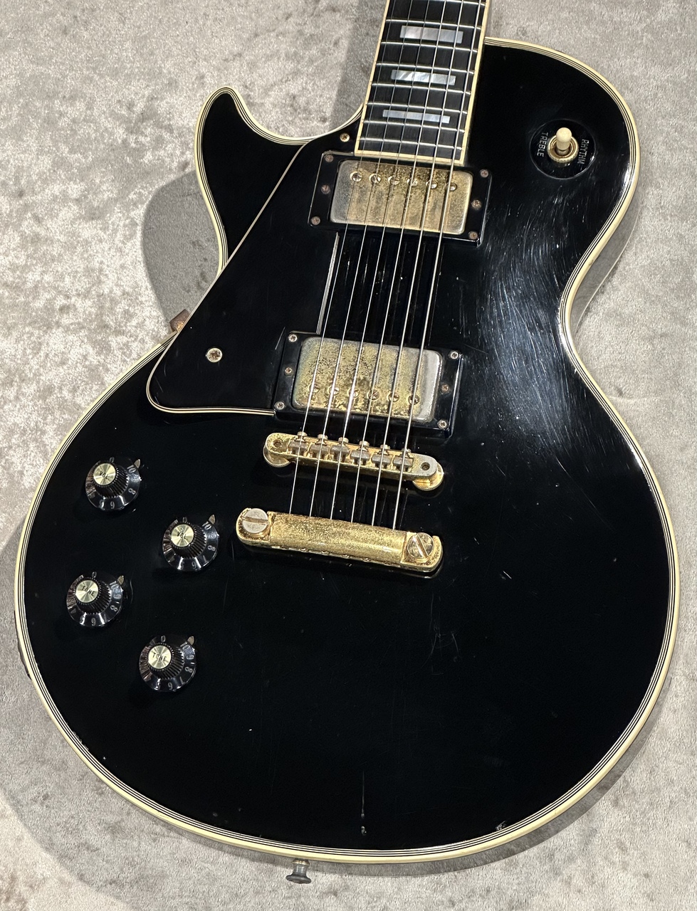 Gibson 1974 Les Paul Custom Left Hand Twentieth Anniversary Black