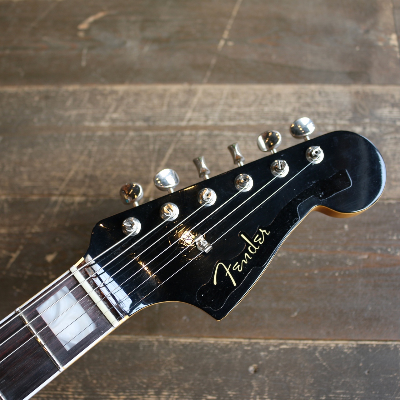 Fender Custom Shop 1966 Jazzmaster Journeyman Relic Black Matching