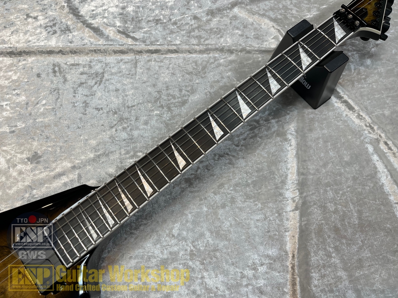 ギター ESP E-II Arrow FR BM Nebula Black Burst 即納可能】E-II