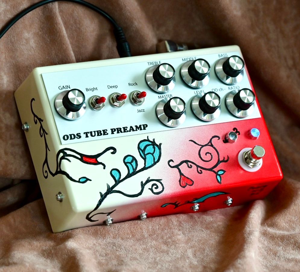 Peace Hill FX 【YMS限定販売】ODS Tube Preamp -Psychedelic Paint-（新品）【楽器検索デジマート】