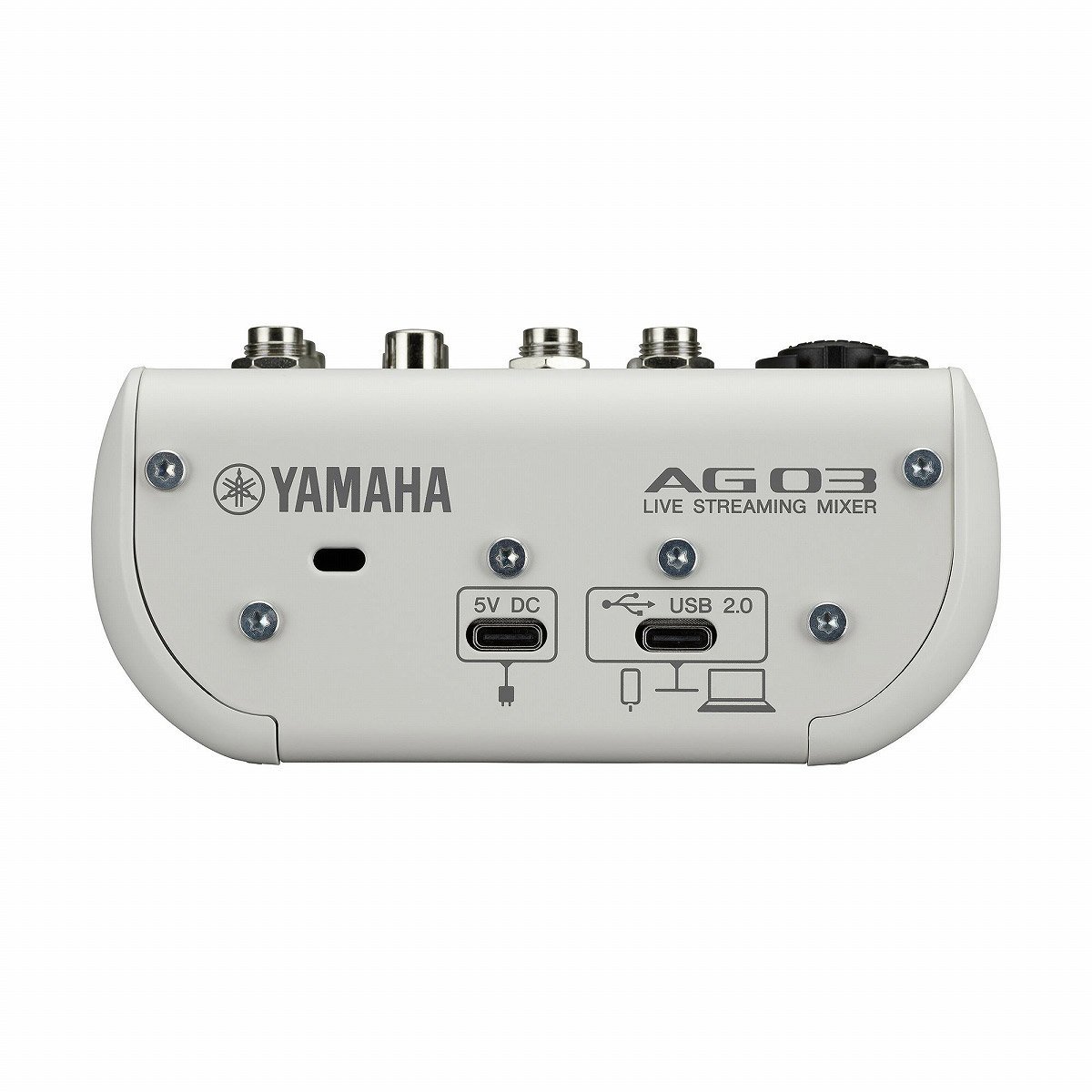 YAMAHA AG03MK2 LSPK WHITE ライブストリーミングパッケージ PC配信 ...