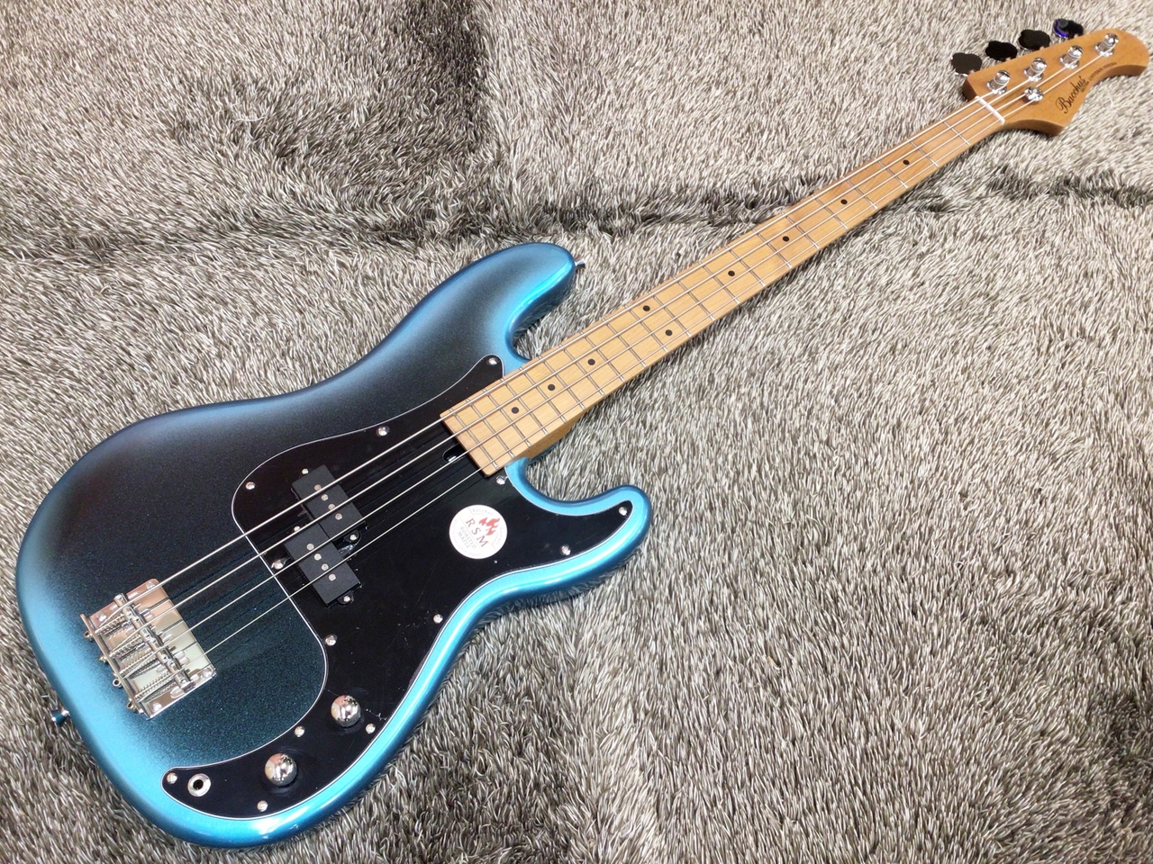 Bacchus バッカス BPB-1DX RSM/M GB-B ( Galaxy Blue-Burst) エレキ