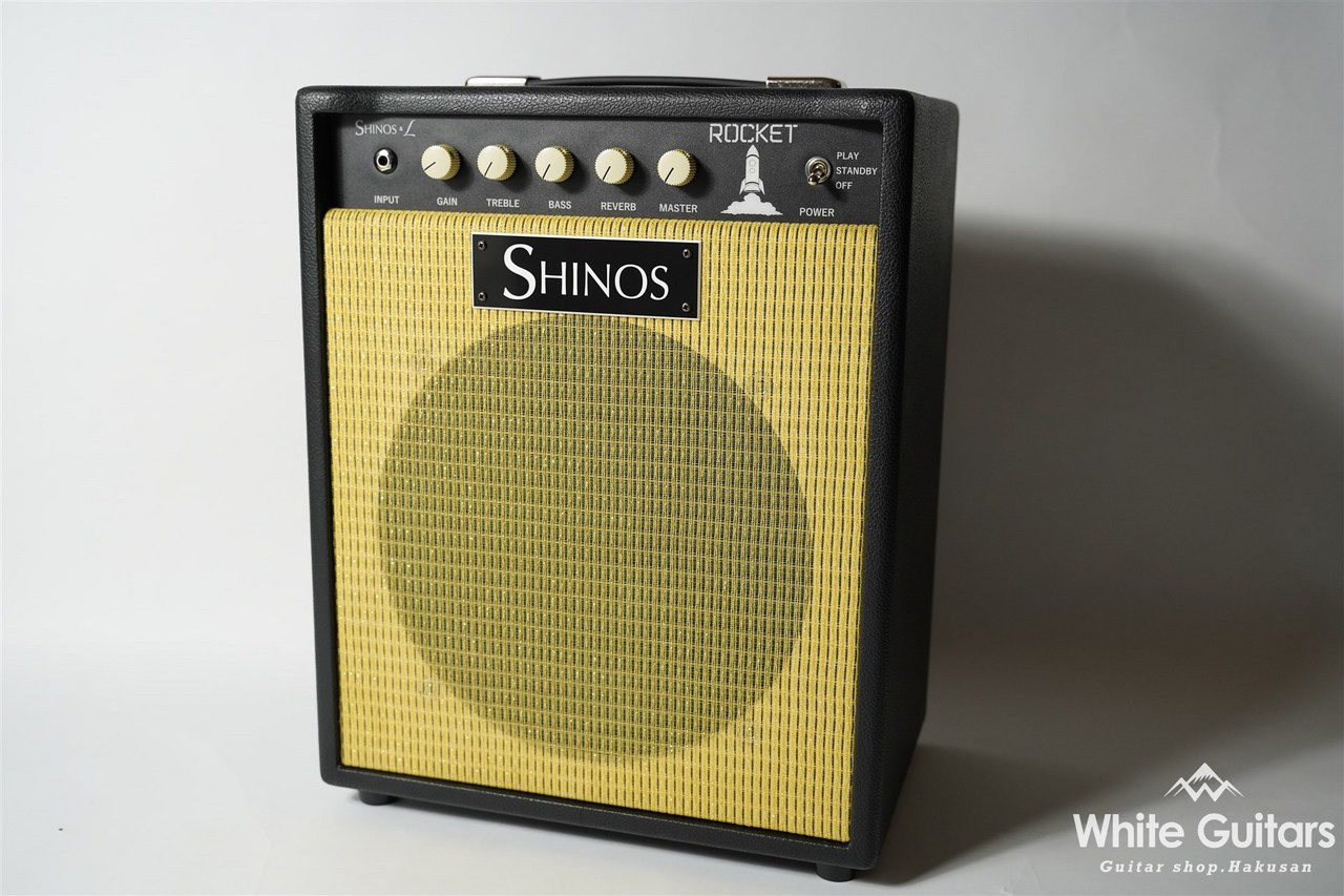 SHINOS ROCKET【SHINOS & L】 6L6 - Black（新品/送料無料）【楽器検索 