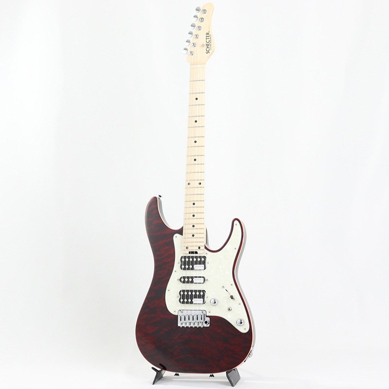 美品 SCHECTER sd-2-24 see-thru red SCHECTER SD-2-24-AL | SCHECTER