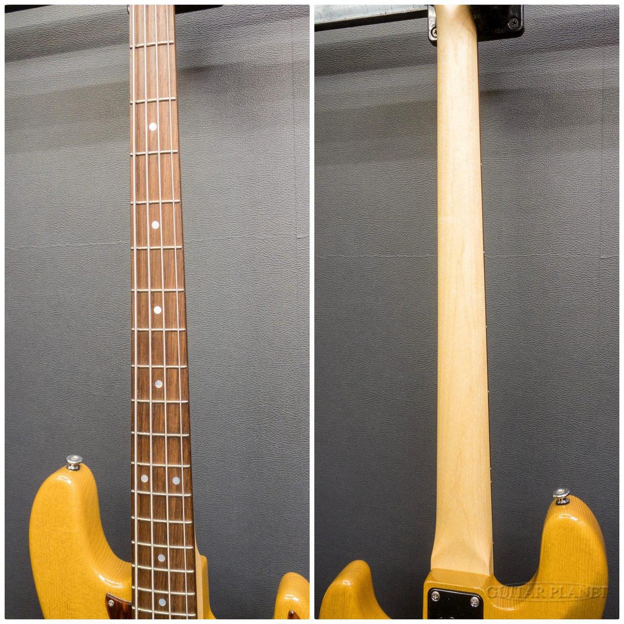 マ*ト様 ジャズベース　LEDカスタム　アッシュ＆メイプル仕様　オマケ付 JMJ52B-ASH-M/OPB