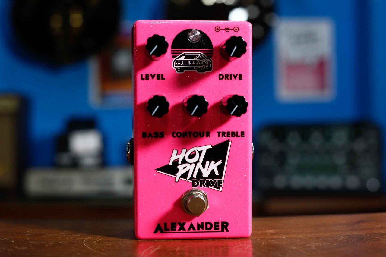 ALEXANDER HOT PINK DRIVE ギターエフェクター Alexander Pedals