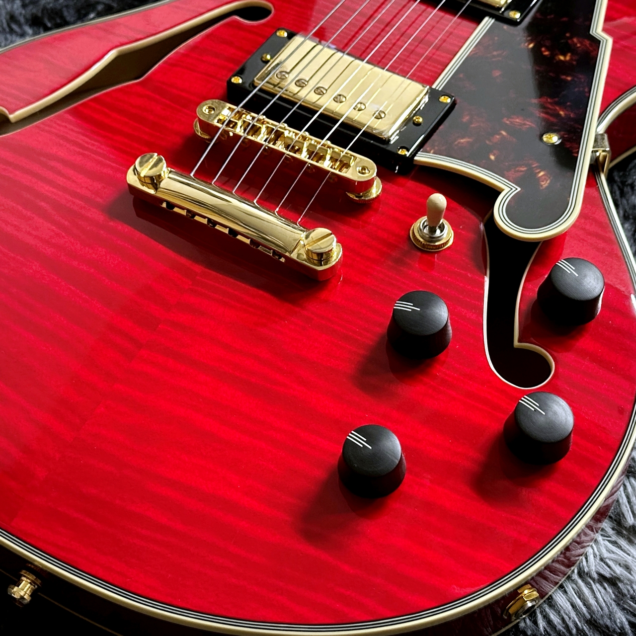 D'Angelico Excel Mini DC Trans Cherry【アウトレット特価