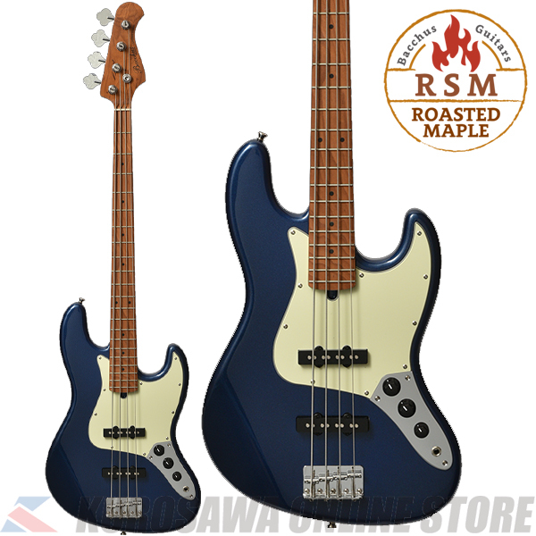 【美品】バッカス　ジャズベース　BJB-1-RSM/M ROASTEDMAPLE Amazon | バッカス BACCHUS BJB-1-RSM/M DLPB ROASTED MAPLE