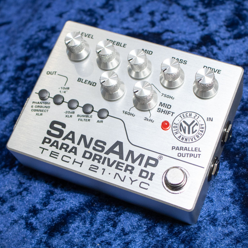 TECH21 SansAmp Para Driver DI 20TH Anniversary Limited Edition