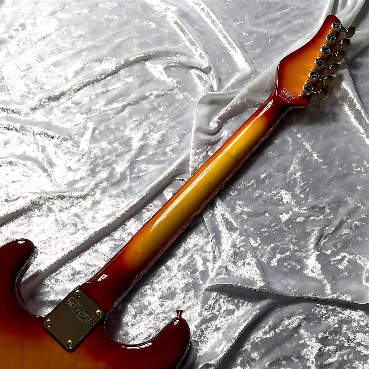 SCHECTER L-GS-1-VTR-AS-EMG/R Cherry Sunburst EMGピックアップ搭載 