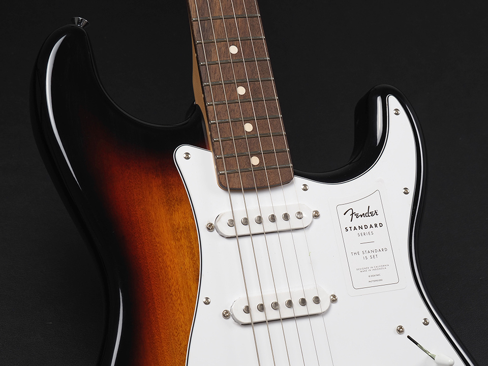 Fender Standard Stratocaster Laurel Fingerboard White Pickguard ~3