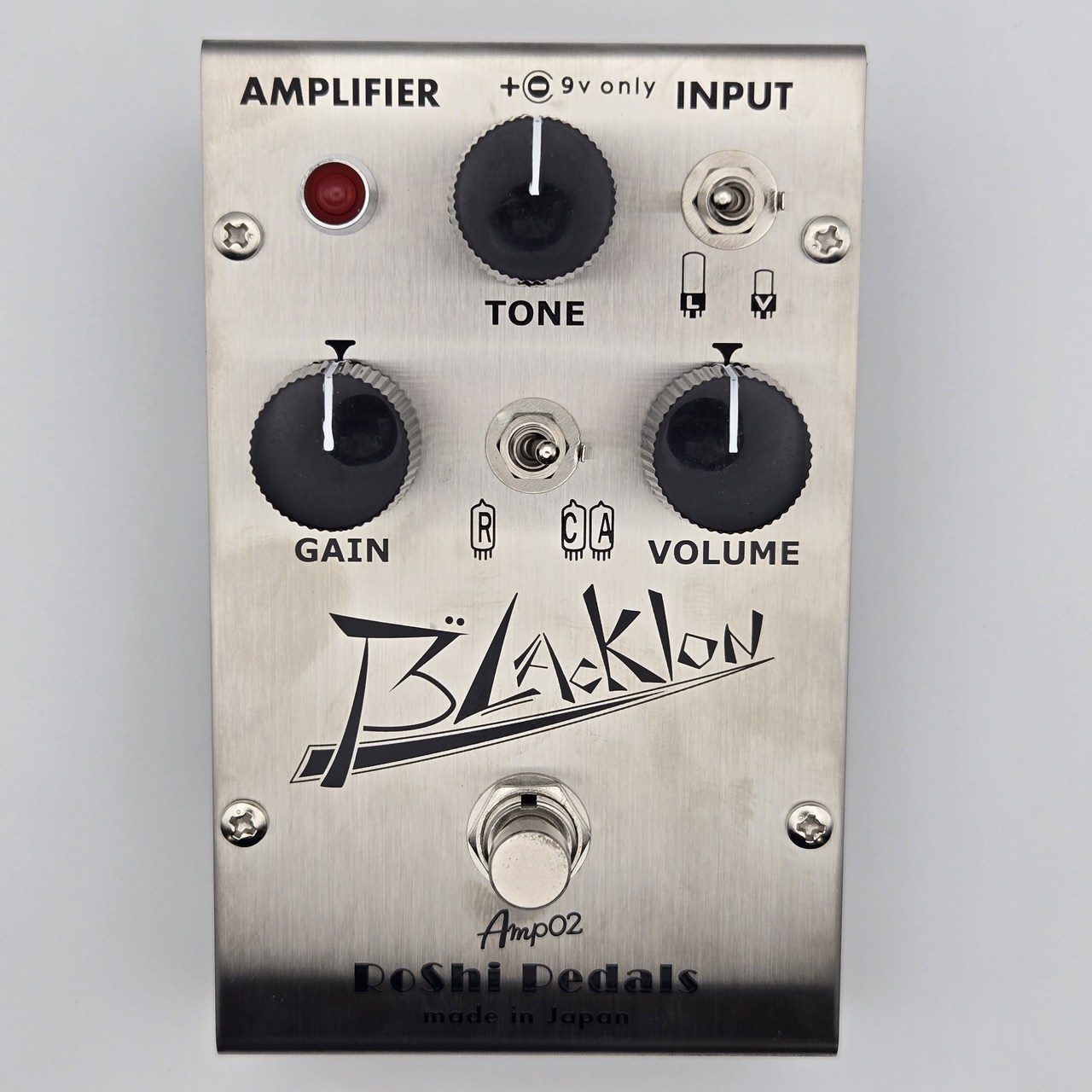 Roshi pedals Blacklon オーバードライブ RoShi Pedals Blacklon - オーバードライブ【現物画像】(新品