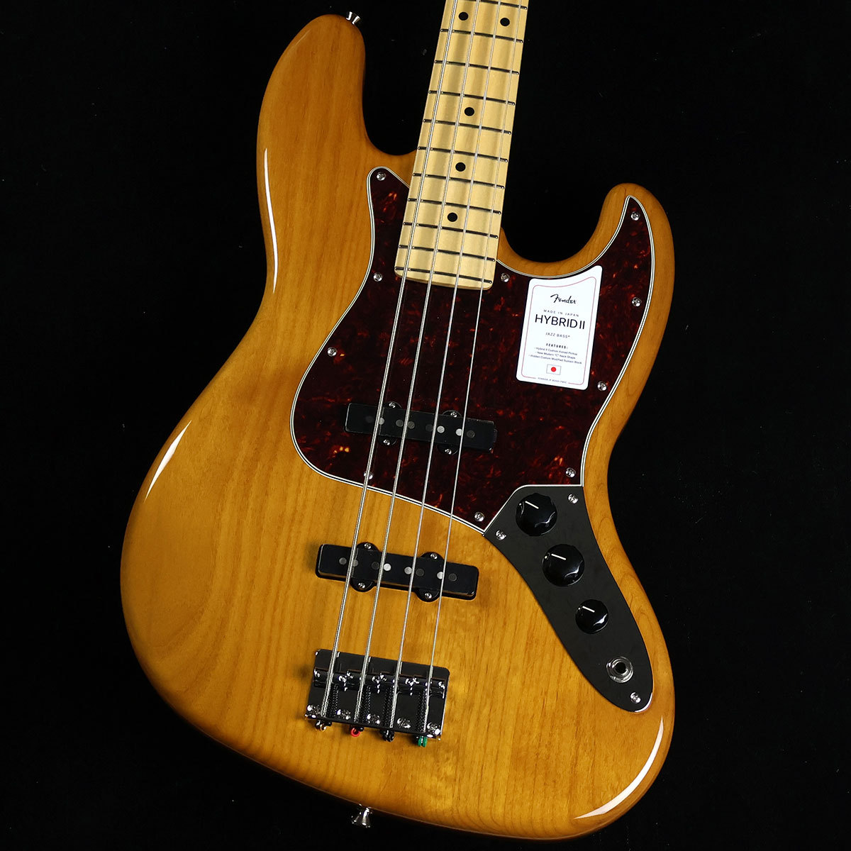 Fender Made In Japan Hybrid II Jazz Bass Vintage Natural（新品/送料無料）【楽器検索デジマート】