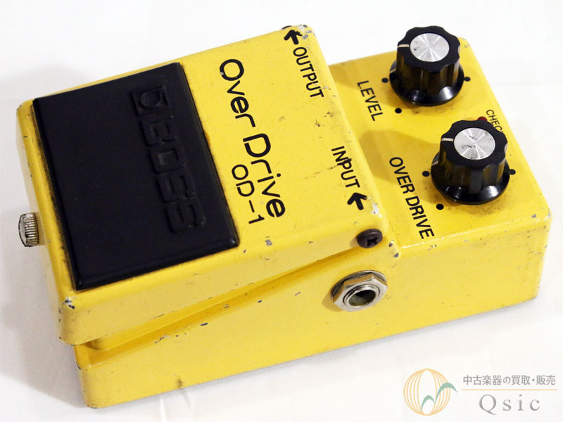 BOSS OD-1 RC3403ADB / 銀ネジ クワッド 1978年製 [MM410]【神戸店在庫