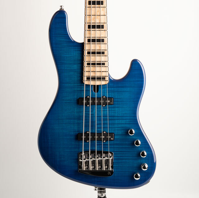 Jabba / Mayones Custom ベース専門店 / Blue Infinite Maple Flame Custom5 Jabba Mayones 5弦ベース　青 5st EP ベース