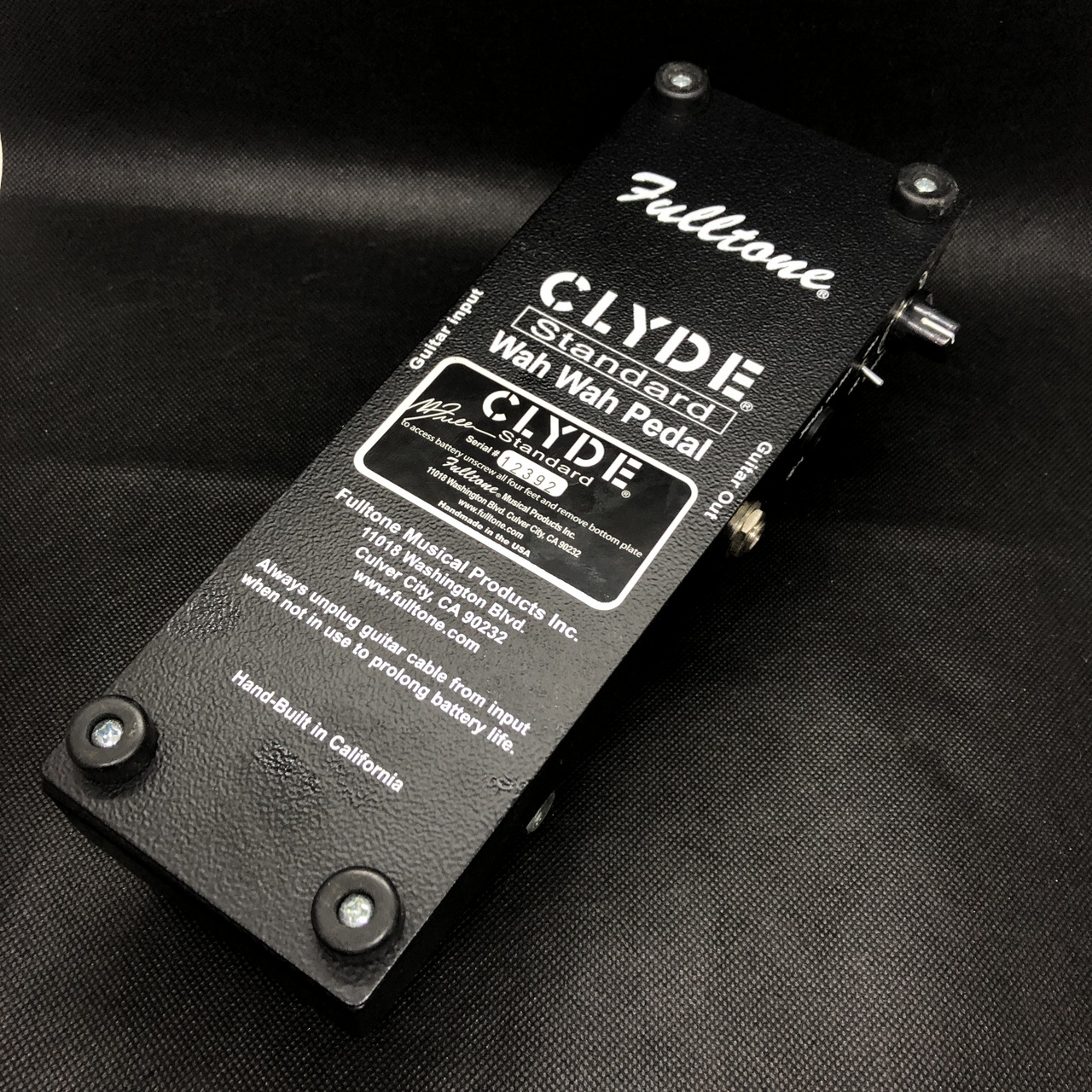 Fulltone Clyde Standard Wah Black 2016年製（中古/送料無料）【楽器