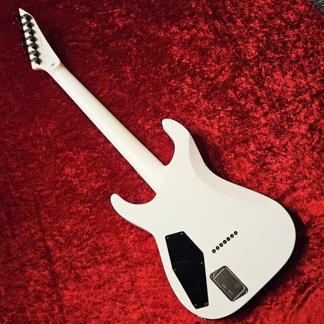Elioth エレキギター ホワイト 本体 E-II E-II HORIZON NT-7B HS -Snow White-【ショッピングクレジット無