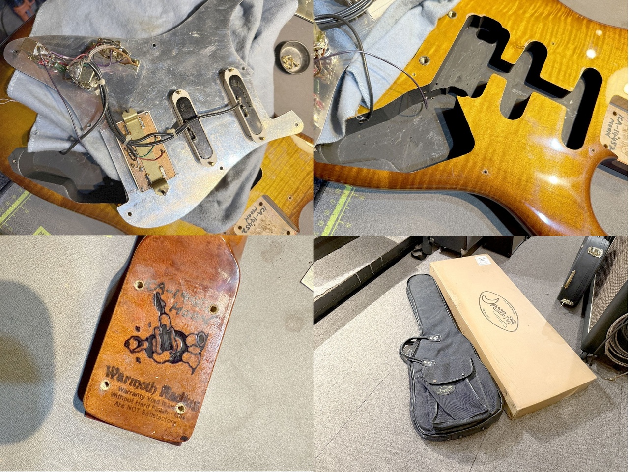 大得価，爆買い】 MOON WST Warmothボディ ハカランダ指盤