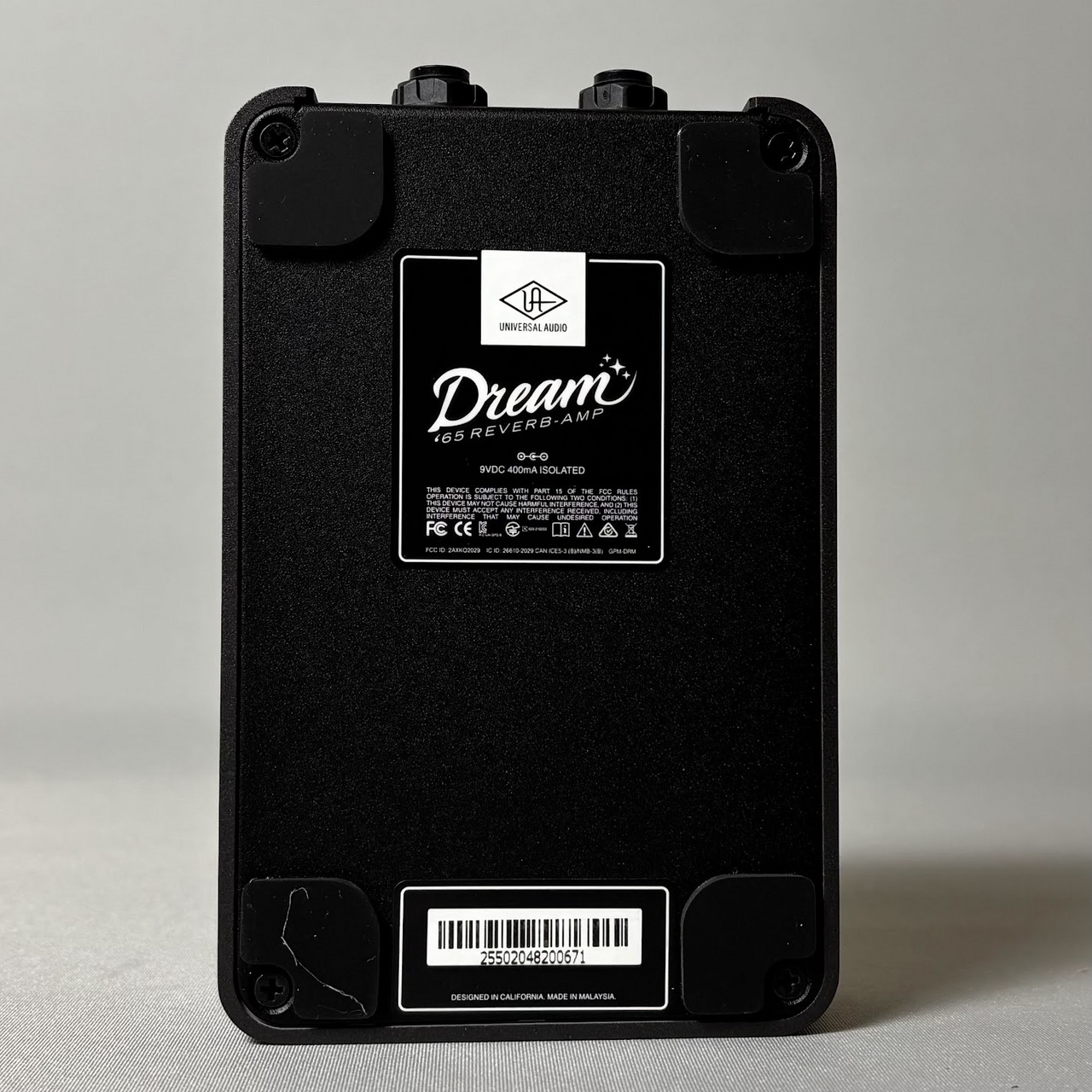 Universal Audio UAFX Dream '65 Reverb Amplifier コンパクト