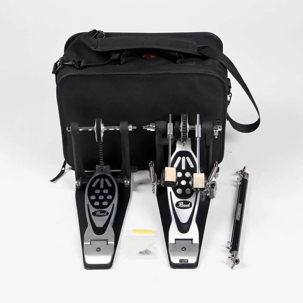 Pearl 【中古】 ドラムツインペダル パール Pearl P-122TW ツイン