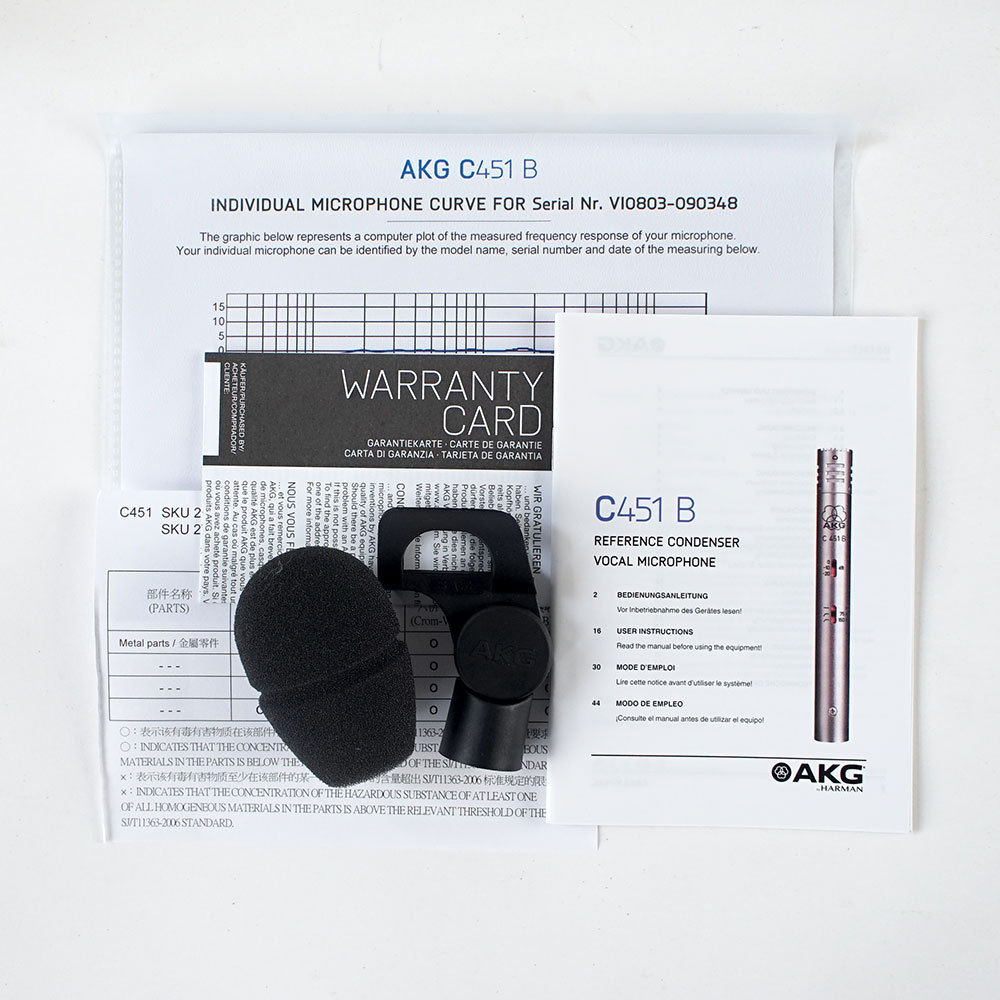 AKG 【中古】【中古】 マイク AKG C451B コンデンサー