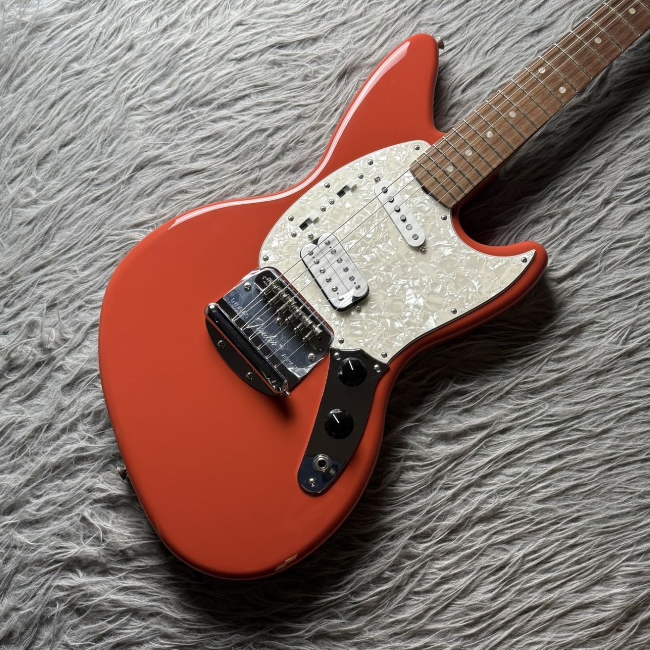 希少 Fender Japan KC-MG FRD/LH フェスタレッド Oranj-stang Kurt