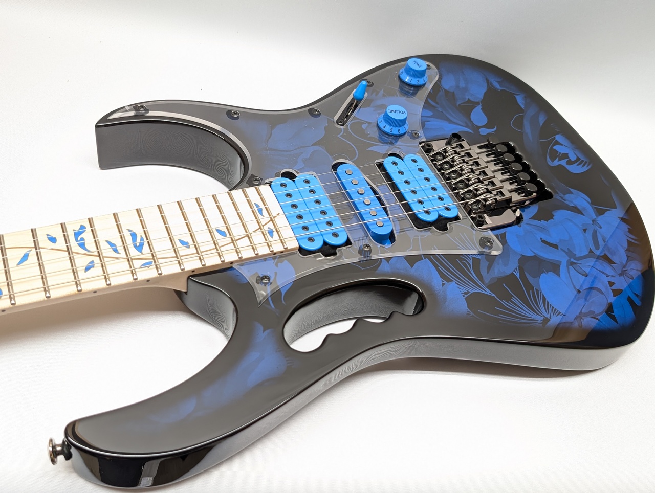 IBANEZ JEM77P 1P-04 スティーブヴァイモデル Ibanez SIGNATURE MODEL Steve Vai JEM77P-BFP (Blue Floral