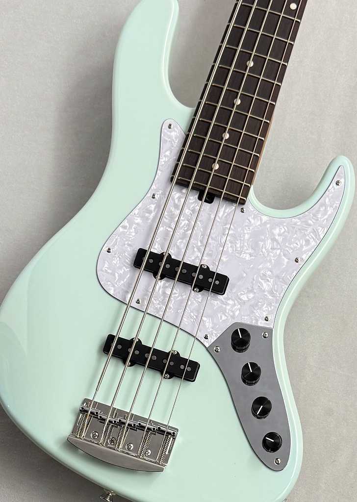 Kikuchi Guitars Custom 5st J Bass -Sonic Blue-【NEW】（新品