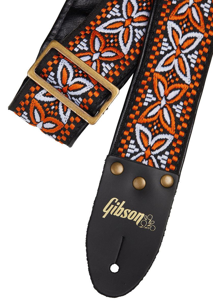 Gibson ASVS-ORL The Orange Lily Vintage Original Strap ギブソン 