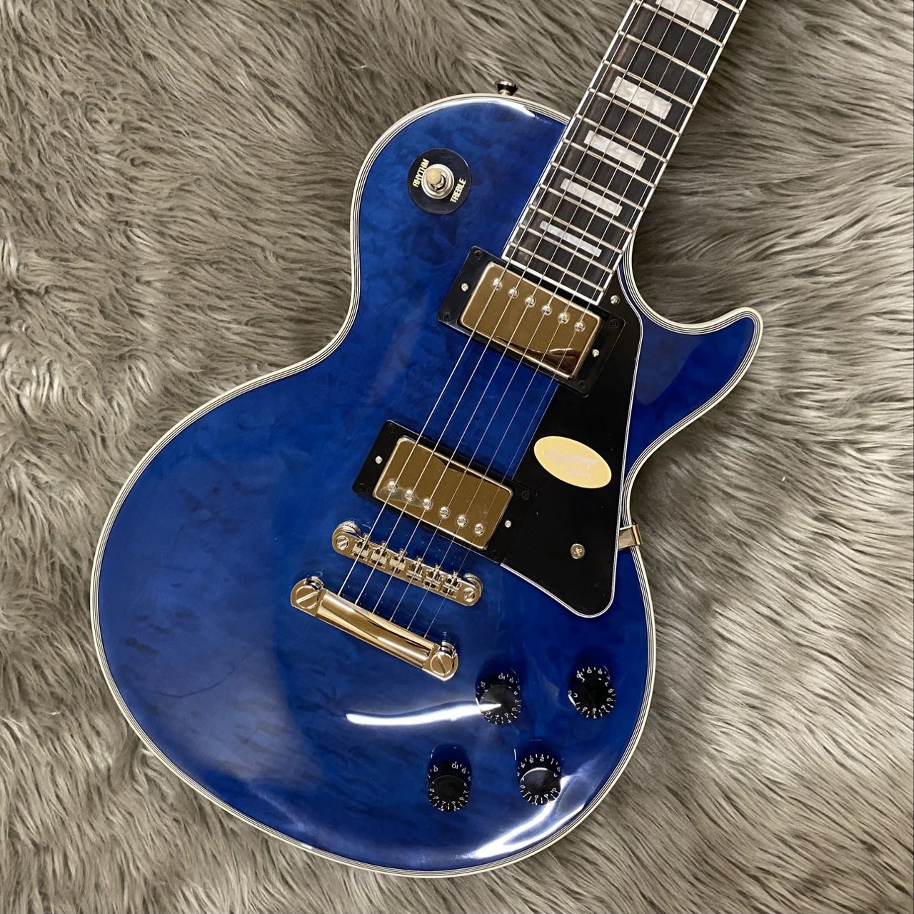 Epiphone Les Paul Custom Quilt Viper Blue (バイパーブルー
