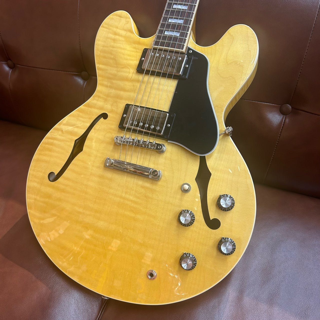 ナチュラル　ウェーブⅢ Gibson Modern Collection ES-335 Figured Antique Natural s/n