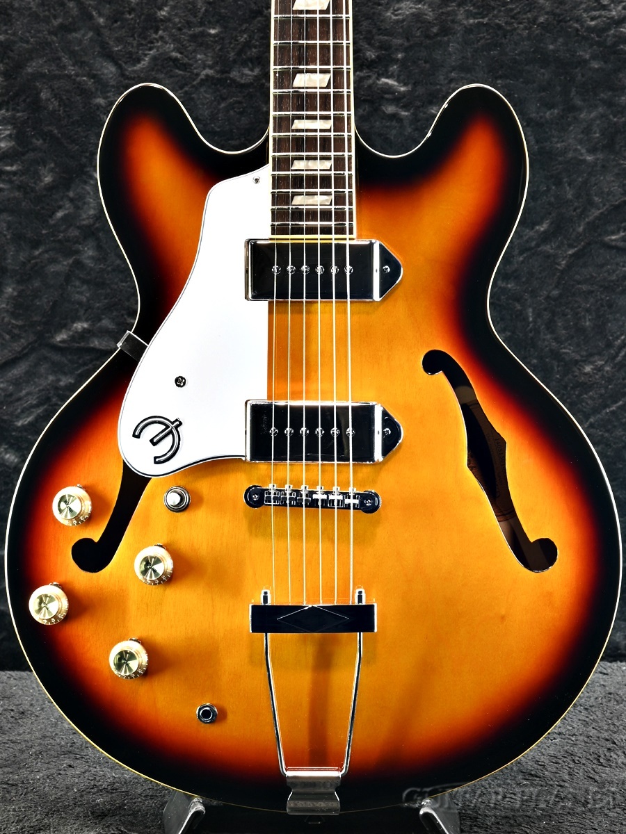 即購入⭕️ Epiphone casino left レフティ Epiphone Casino USA Collection Left-hand Vintage Sunburst