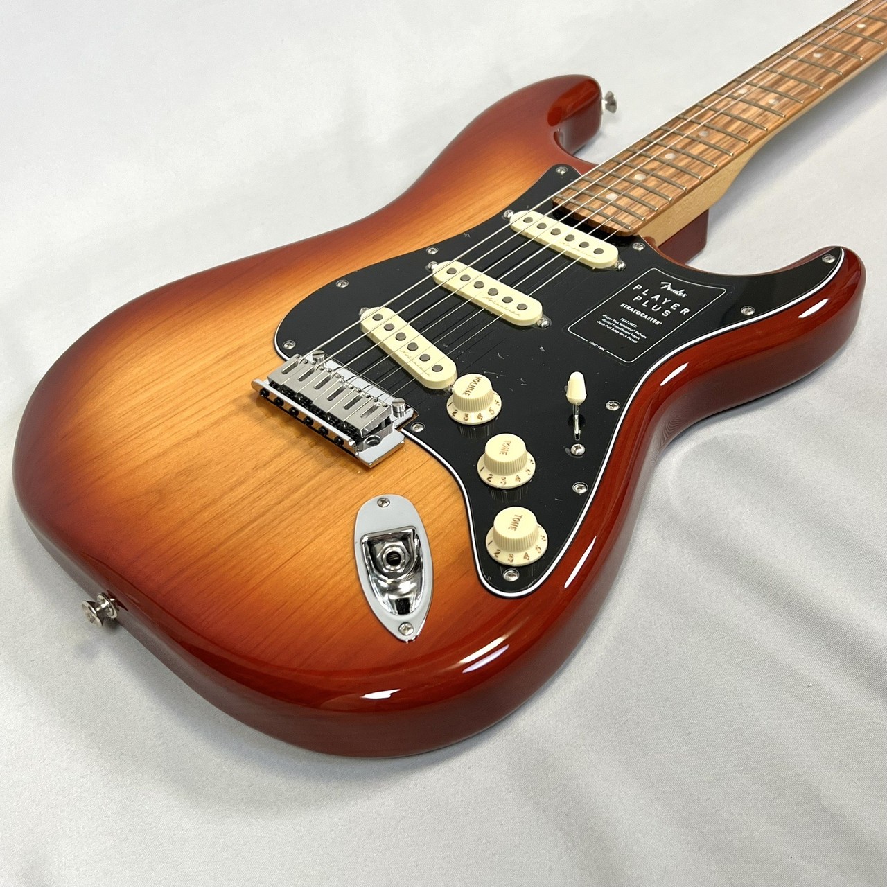 Fender Player Plus Stratocaster®, Pau Ferro Fingerboard, Sienna
