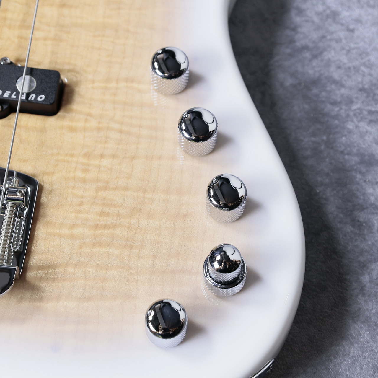 MAYONES Jabba Custom EP 5st - Trans Natural White Burst Gloss