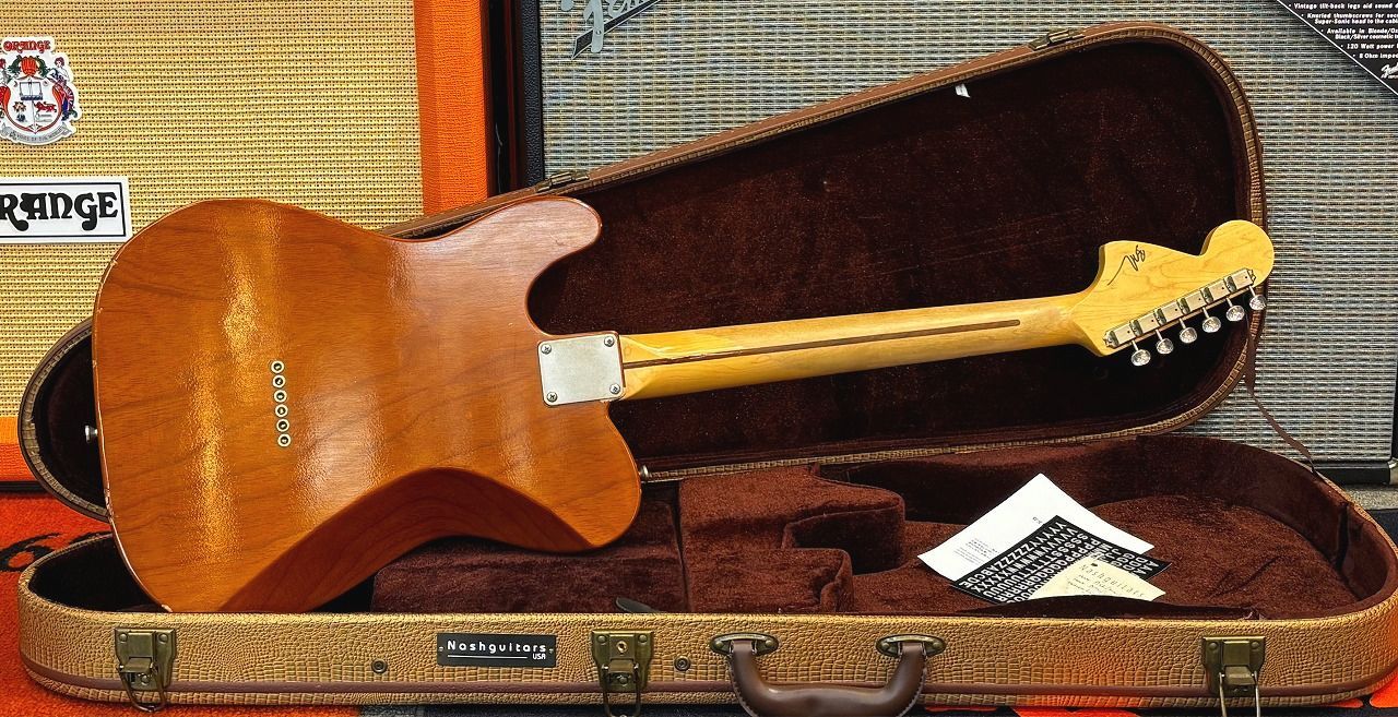 Nash Guitars T-72DLX/Ash/Mocha (ナッシュ テレキャスター・デラックス)