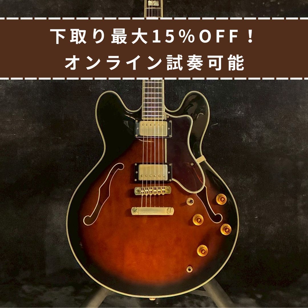 Epiphone SHERATON Vintage Sunburst【3.61㎏】（中古）【楽器検索