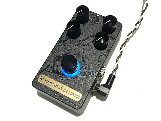 idea sound product MTZ ver.1 ギターエフェクター Powerful Distortion Pedal with Adult Charm and Roaring Sound