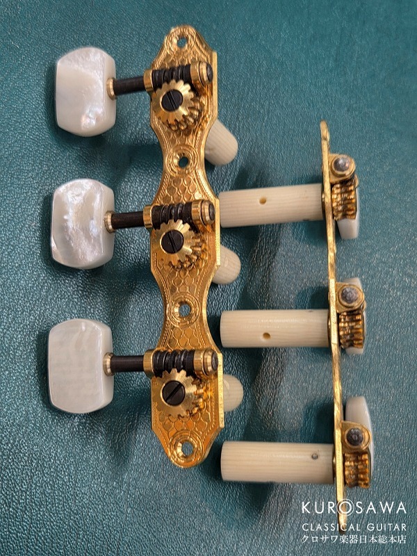 REISCHEL ライシェル MAESTRO GOLD 35mm 白蝶貝 角 クラシックギター用