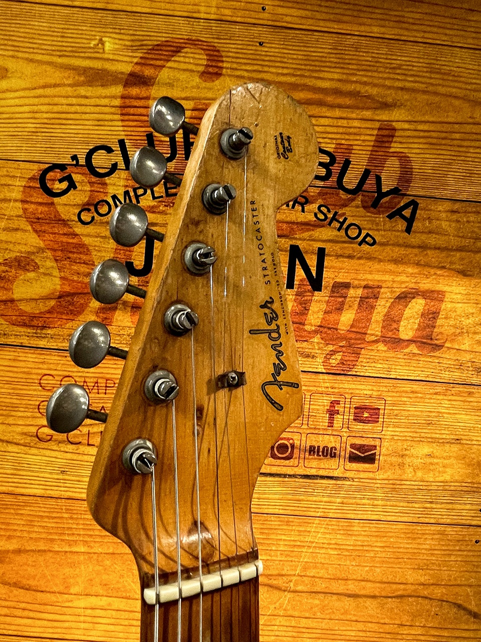 Fender 【希少】1958 Strartocaster Refinished by Tom Murphy ≒3.63