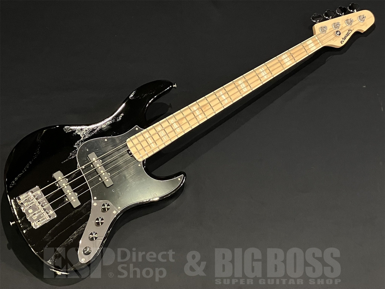 EDWARDS E-AMAZE-AS/M / Solid Black（新品/送料無料）【楽器