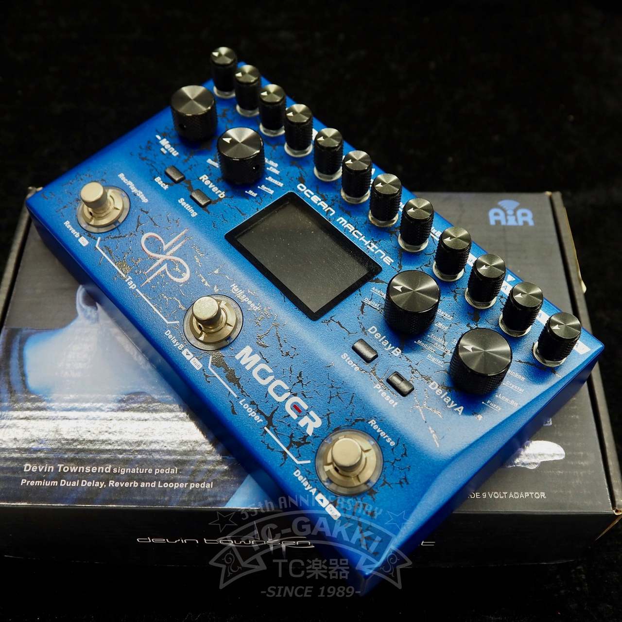 Mooer Ocean Machine ムーアー オーシャンマシーン／中古品 レビュー】MOOER OCEAN MACHINE ディープな空間系ペダル - Geek