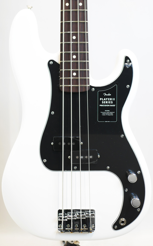 Fender Player II Precision Bass RW/Polar White（新品/送料無料