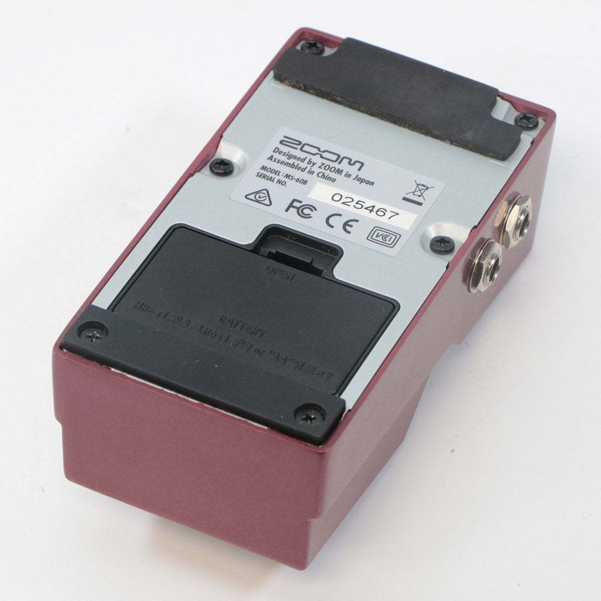ZOOM MS-60B Multi Stomp Bass Pedal ベース用 マルチエフェクター